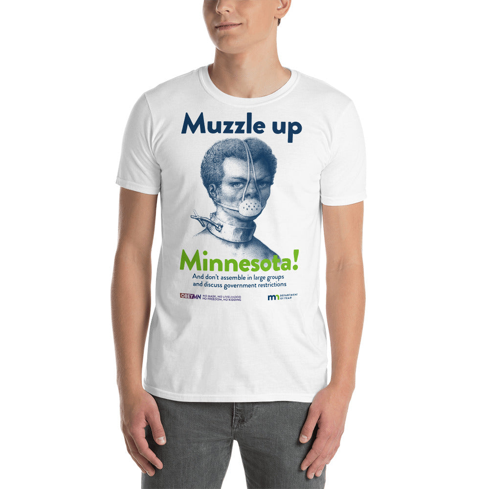 Muzzle Up Minnesota Short-Sleeve Unisex T-Shirt