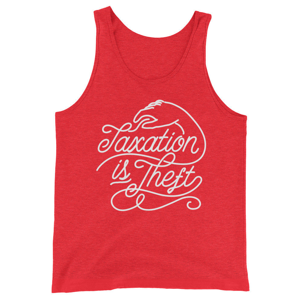 Taxation Is Theft Tri-Blend Tank Top