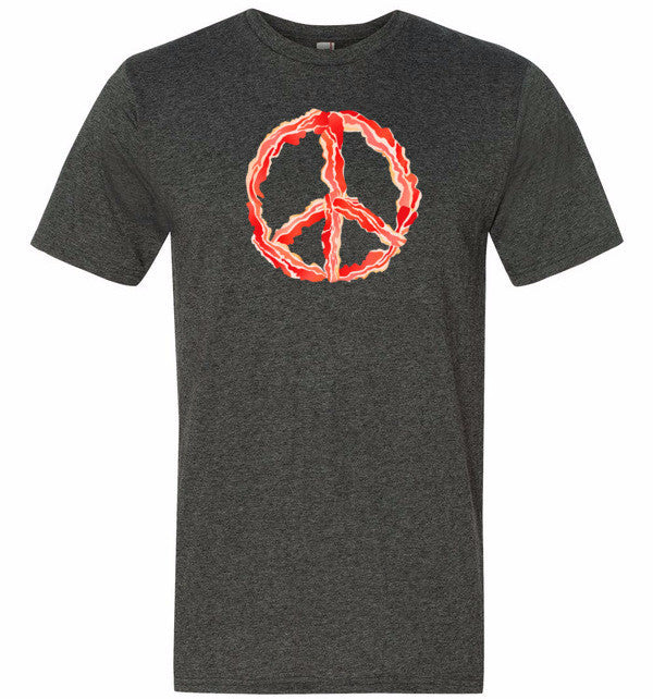 Peace of Bacon Short Sleeve T-Shirt