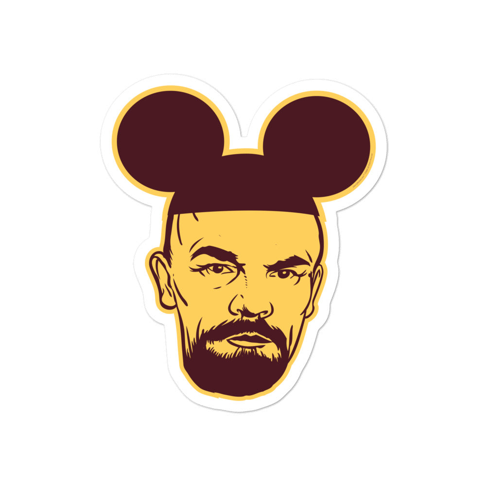 Vladimir Lenin In Mouse Ears Sticker