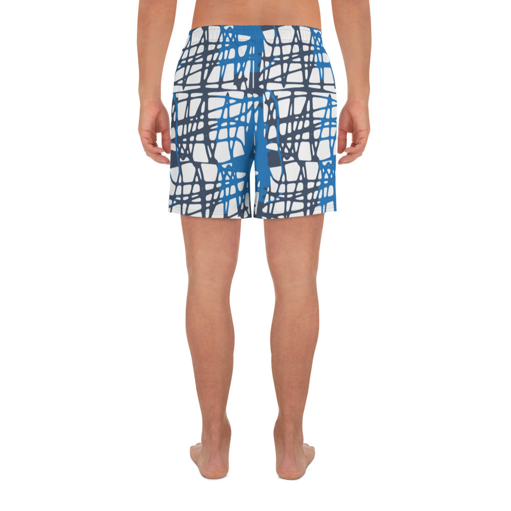 Radical Blue Men's Athletic Shorts
