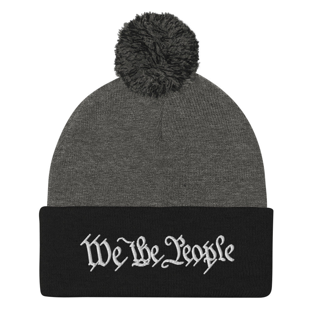 We The People Pom-Pom Beanie