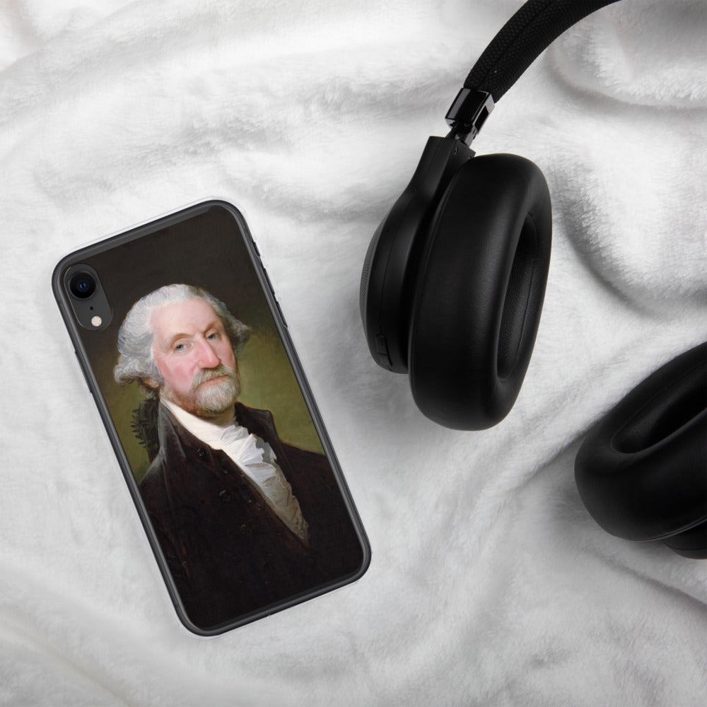 George Washington In A Beard iPhone Case