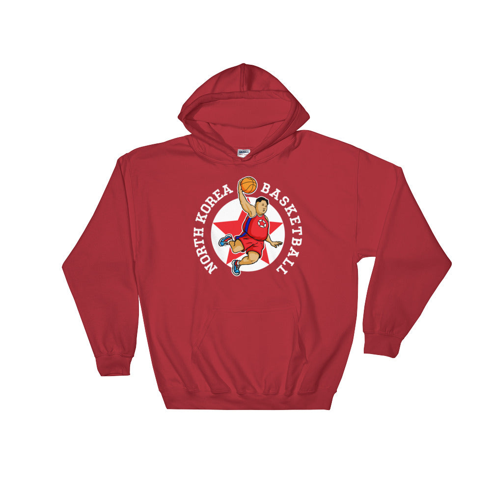 North Korea Basketball Rocketman Hooded Sweatshirt