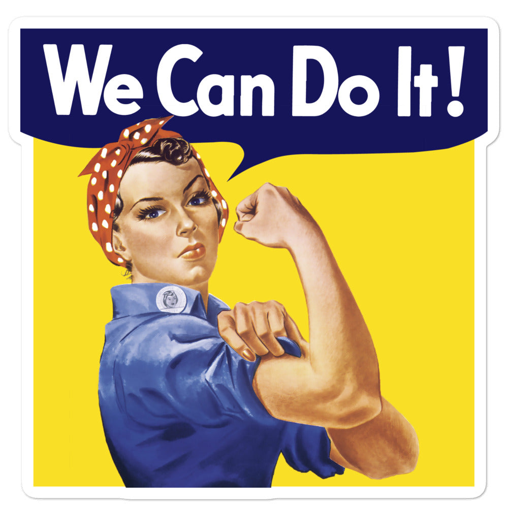 We Can Do It! Rosie the Riveter Sticker