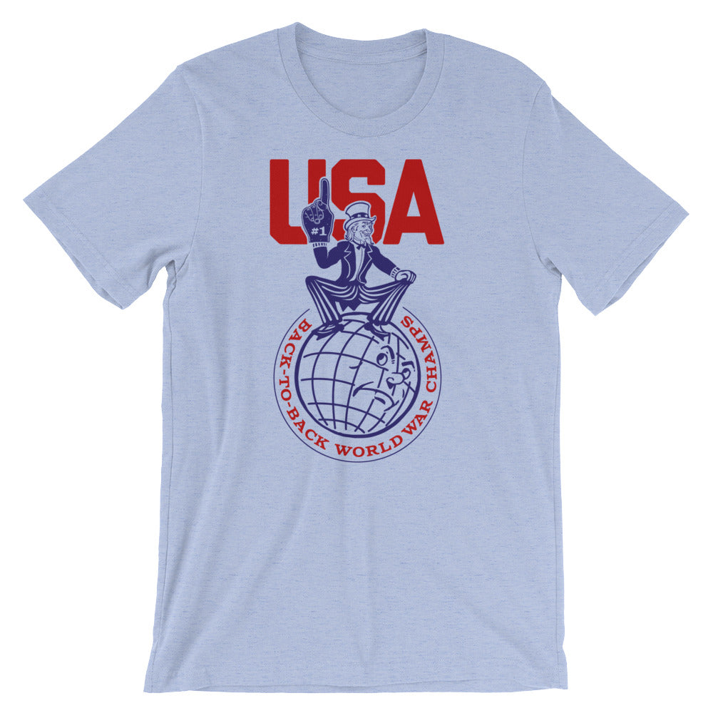 USA Back-To-Back World War Champs T-Shirt