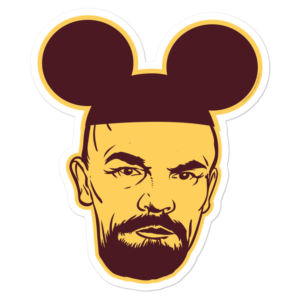 Vladimir Lenin In Mouse Ears Sticker