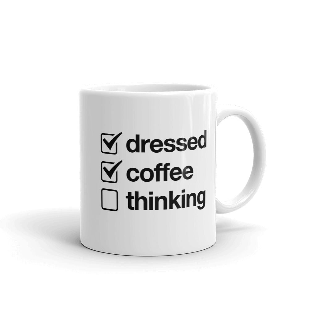 Morning Checklist Coffee Mug