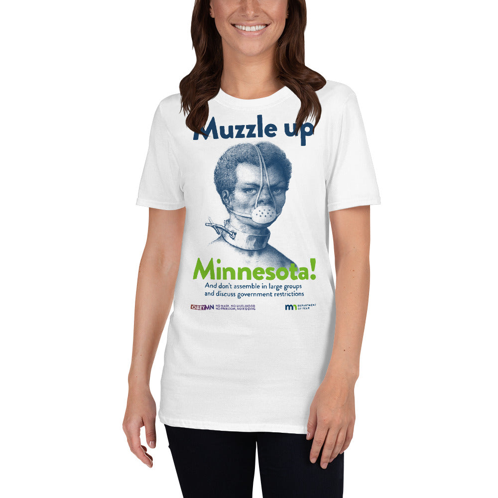 Muzzle Up Minnesota Short-Sleeve Unisex T-Shirt