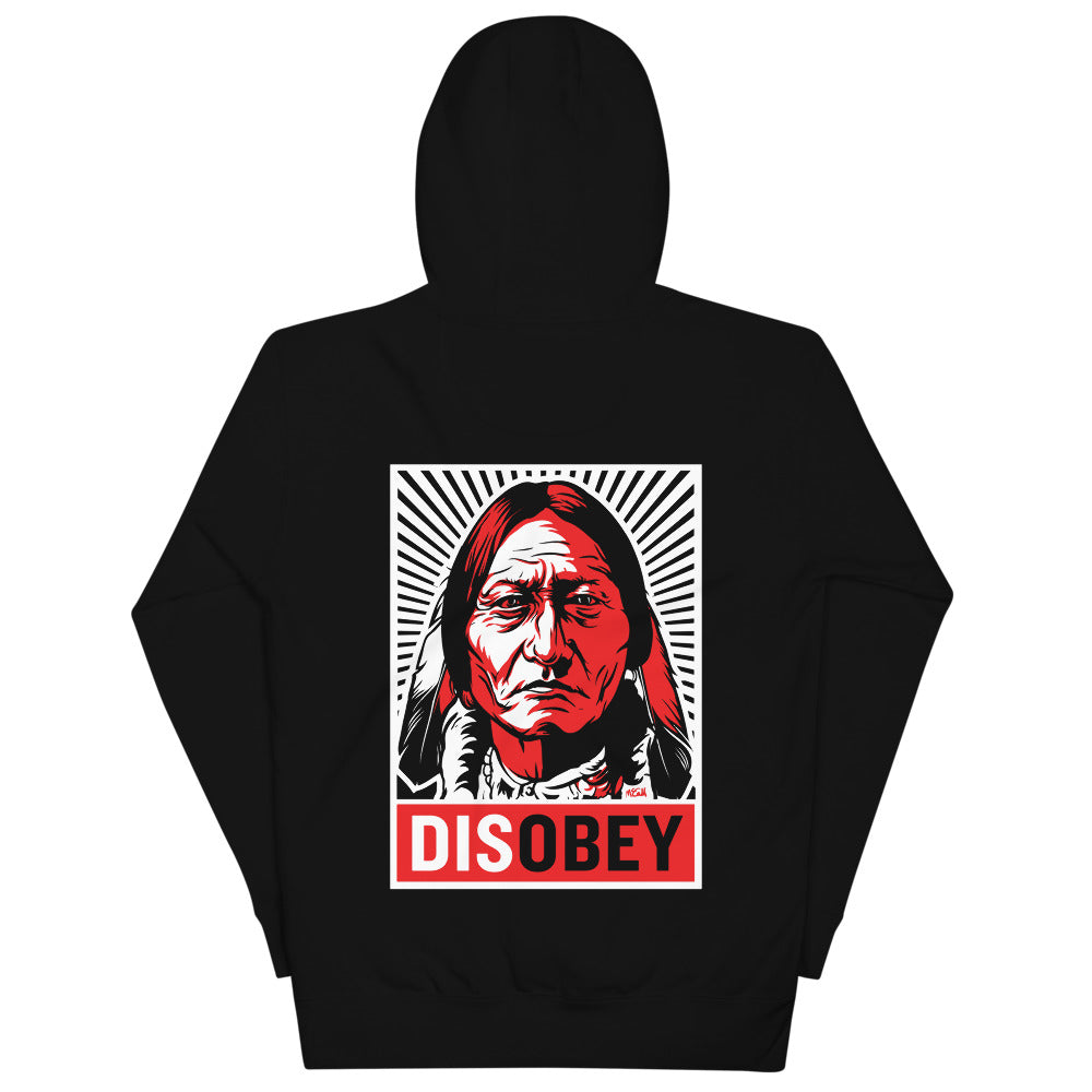 Sitting Bull Disobey Unisex Premium Hoodie