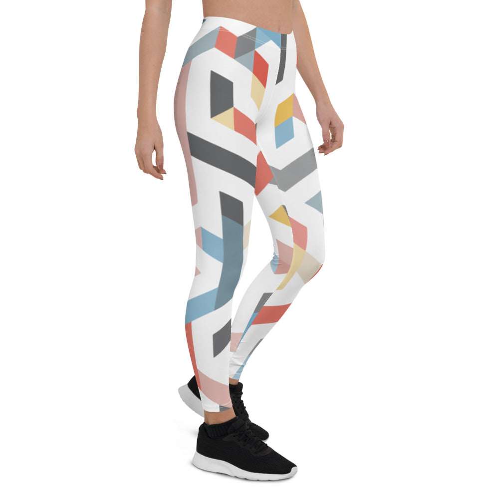 Gotland Maze Pattern Leggings
