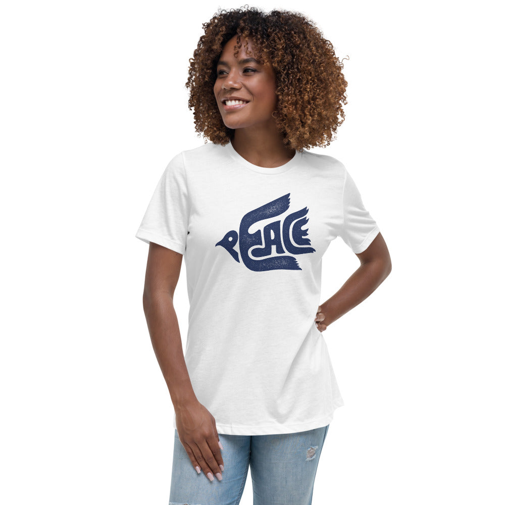 Peace Dove Women's Relaxed T-Shirt