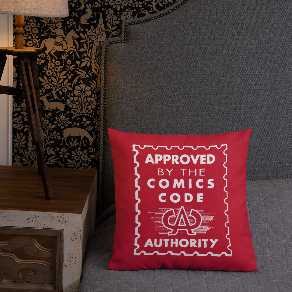 Comic Code Decorative Throw Pillow