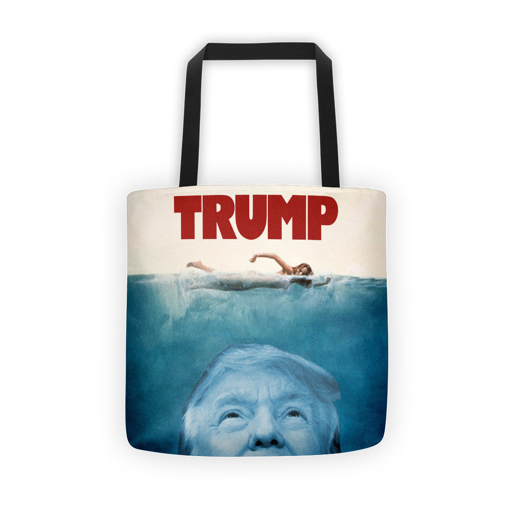 Trump Jaws Tote bag