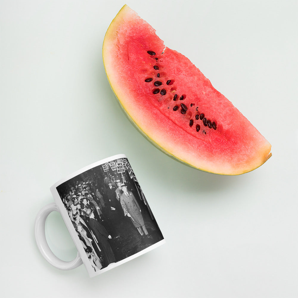 Weed Prohibition Marchers Mug