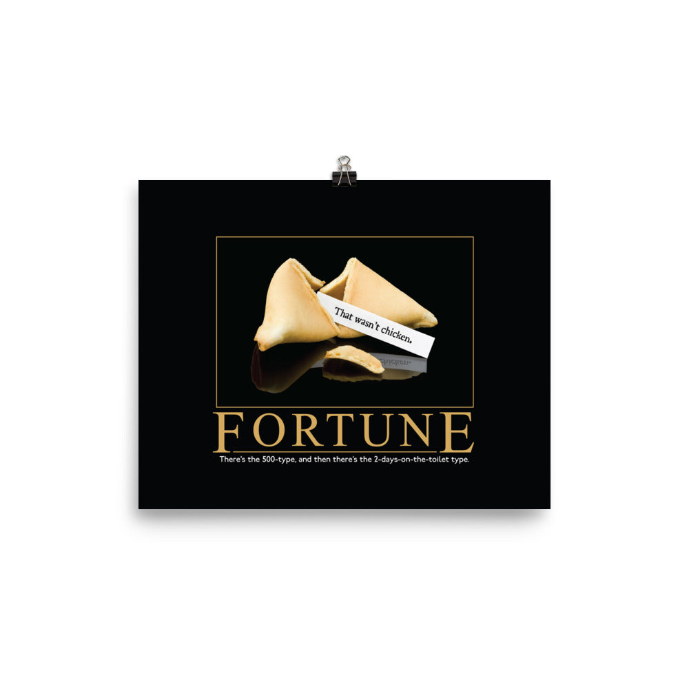 Fortune Demotivational Poster