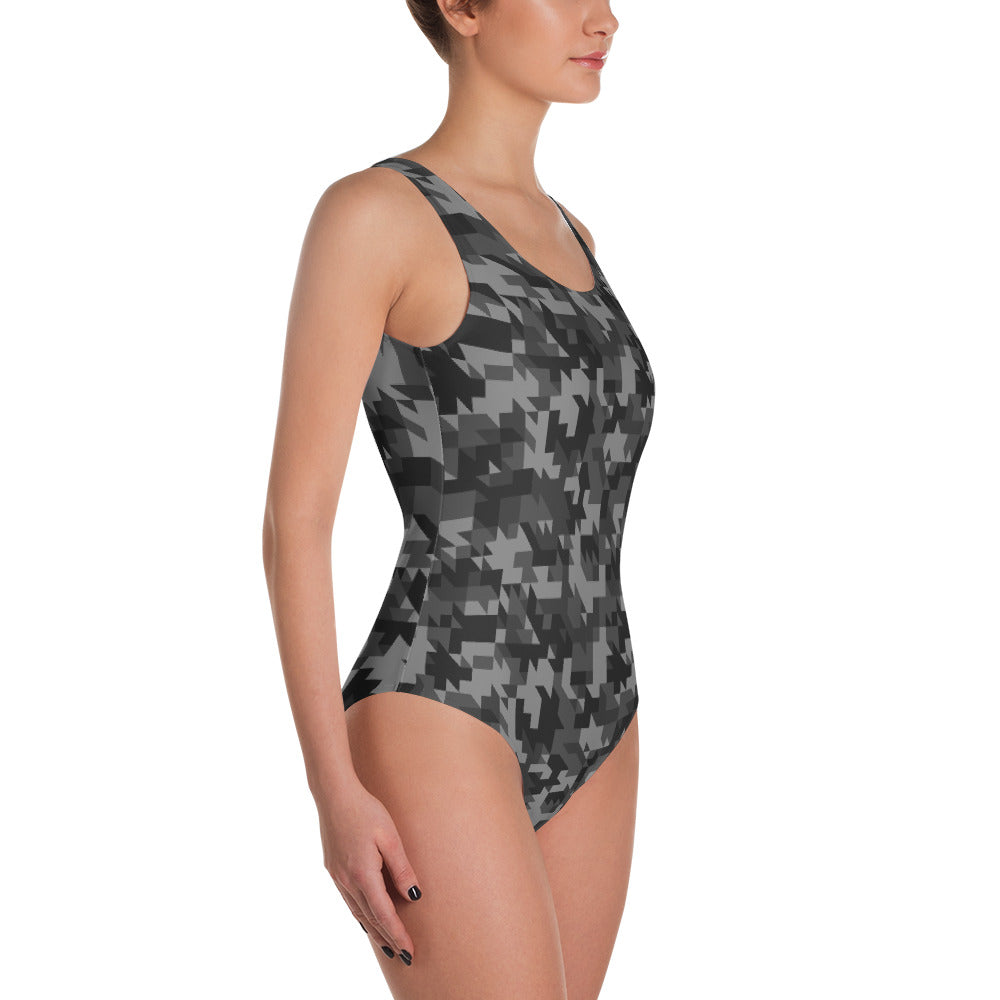 Geocamo One-Piece Swimsuit