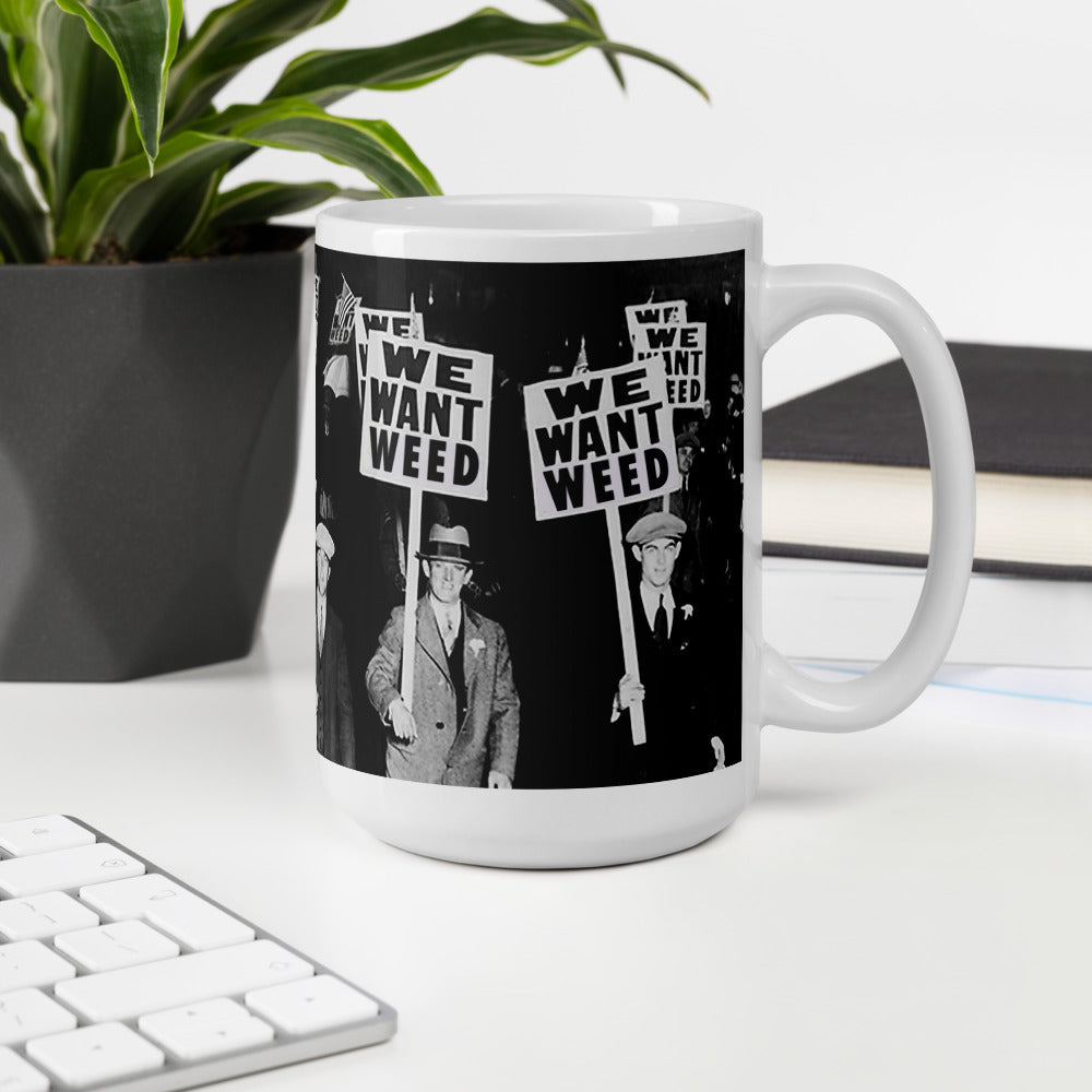 Weed Prohibition Marchers Mug