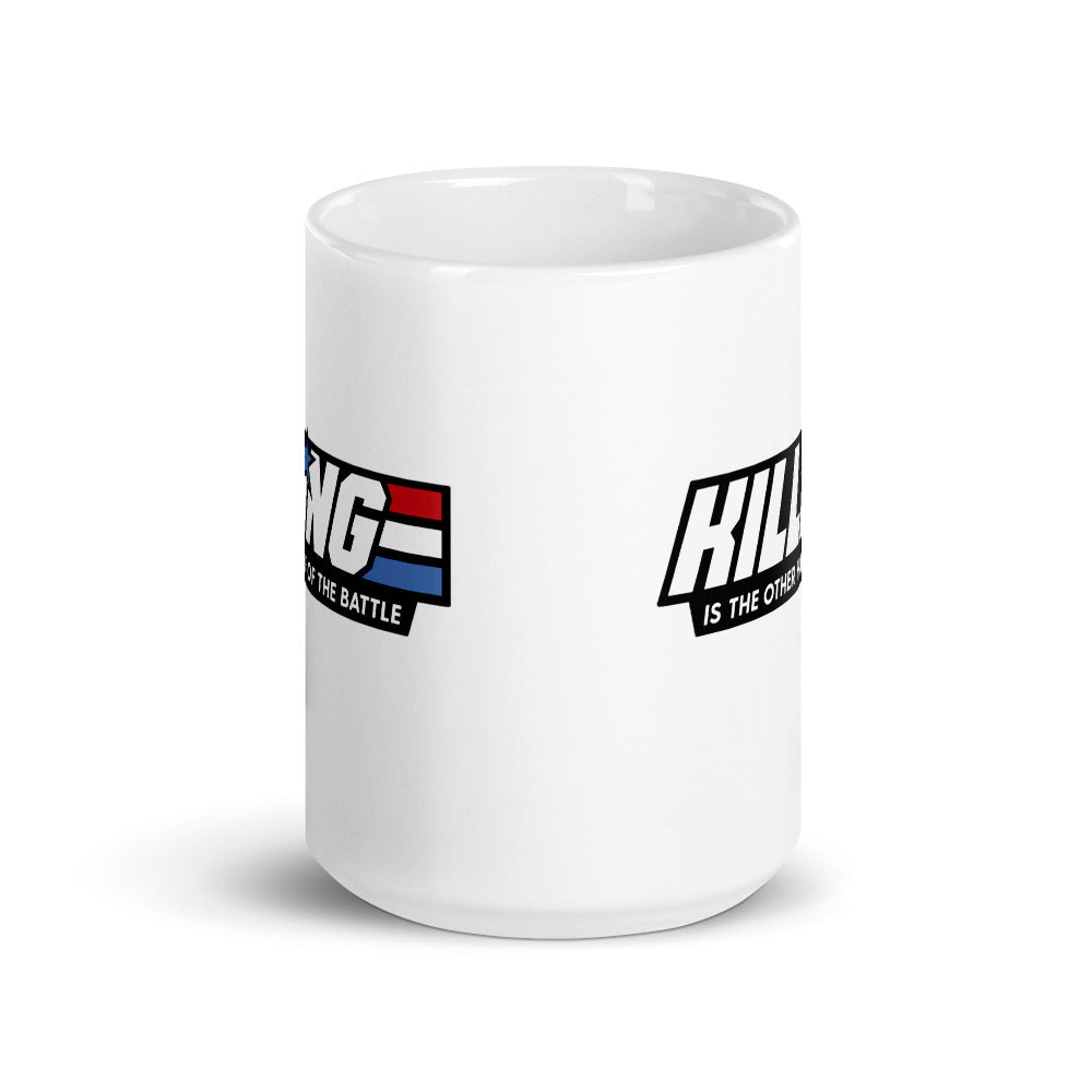 Killing is the Other Half of the Battle Joe Parody Mug