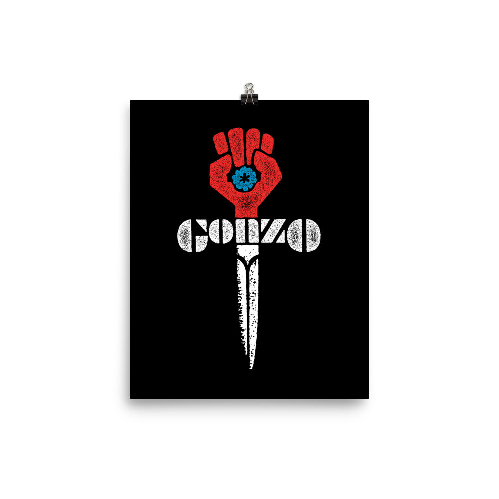 Gonzo Fist Print