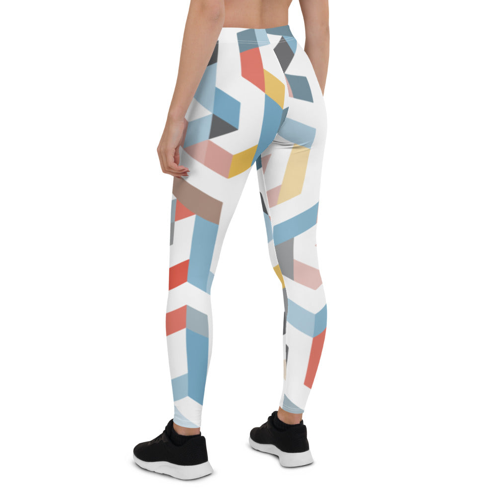 Gotland Maze Pattern Leggings