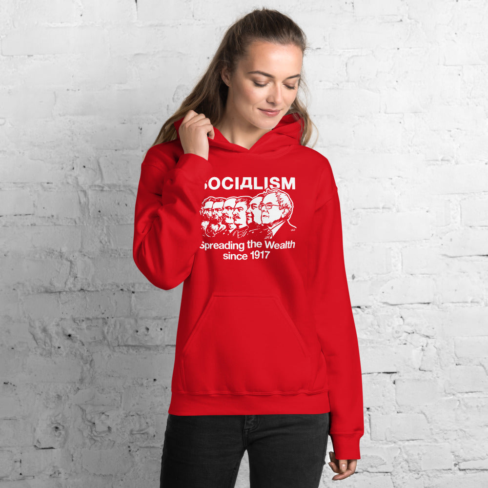 Socialism Spreading The Wealth Bernie Sanders Unisex Hoodie
