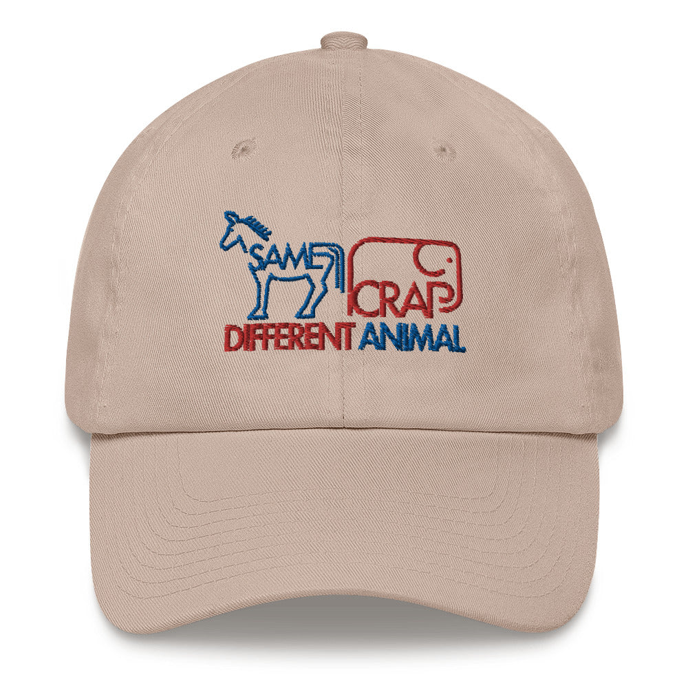 Same Crap Different Animal Dad hat