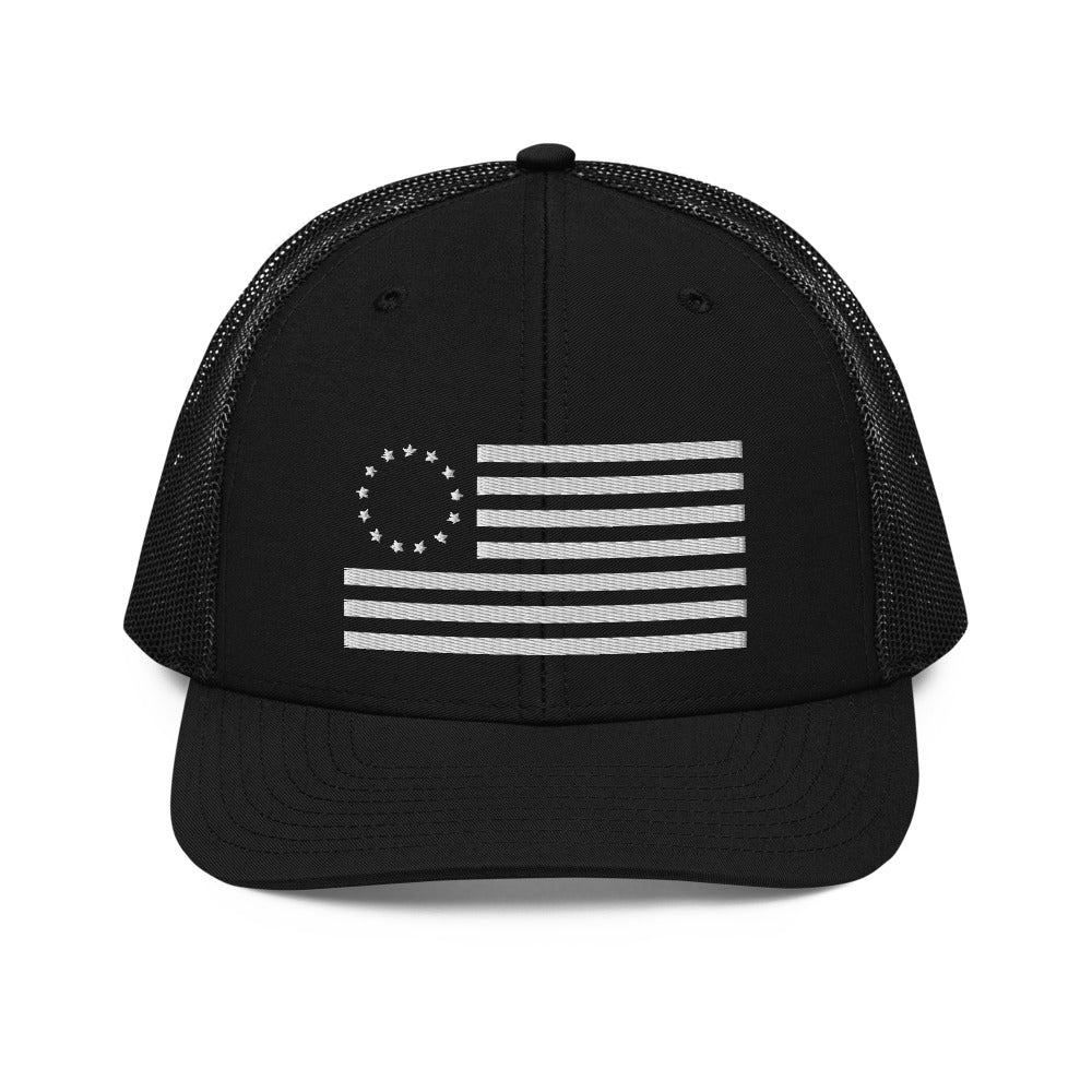 Betsy Ross Flag Trucker Cap