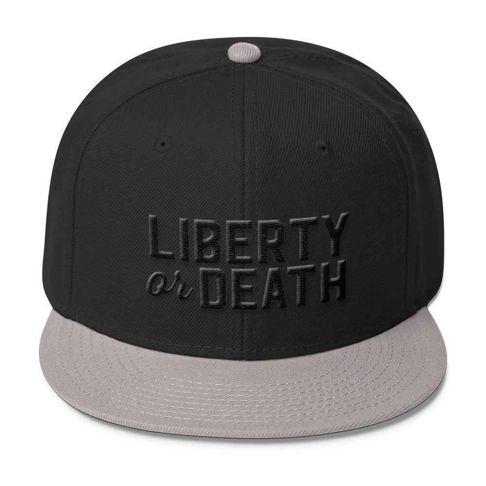Liberty Or Death Wool Blend Snapback