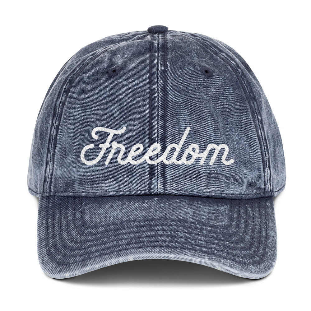 Freedom Vintage Cotton Twill Cap