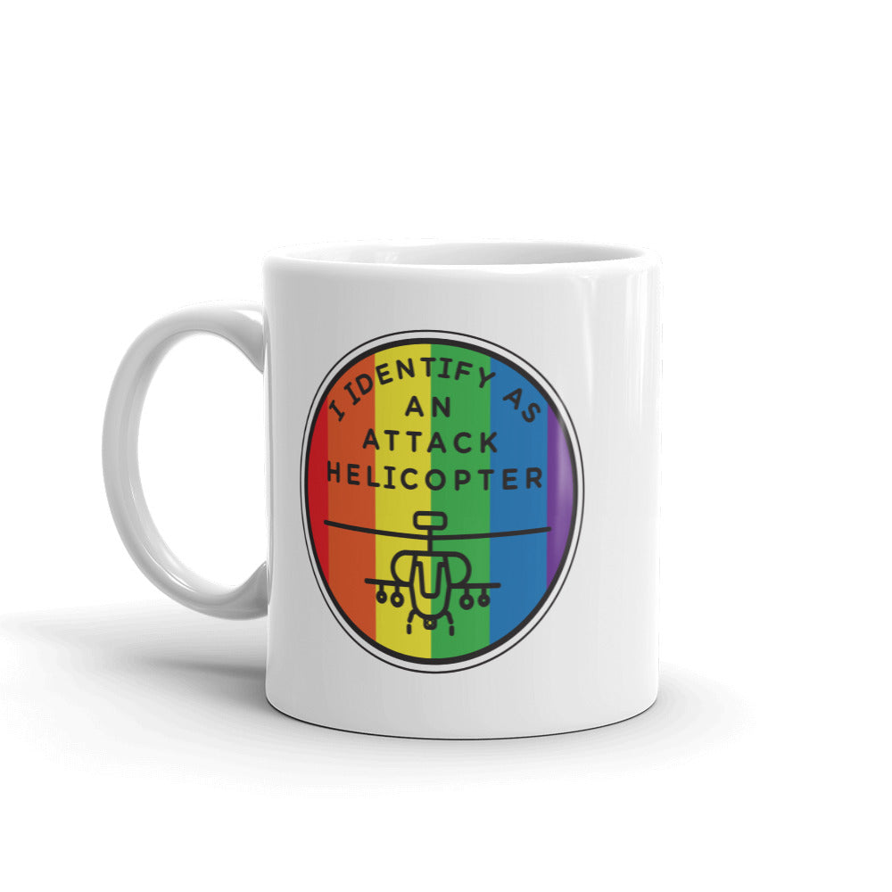 I Identify As An Attack Helicopter Mug