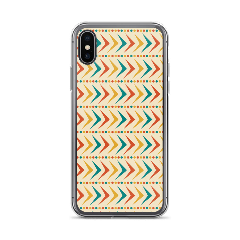 Mid Century Modern Pattern iPhone Case