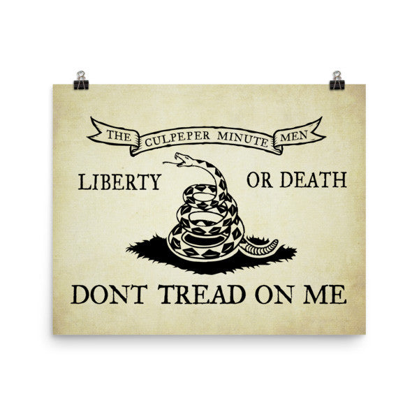 Culpeper Don't Tread On Me Print