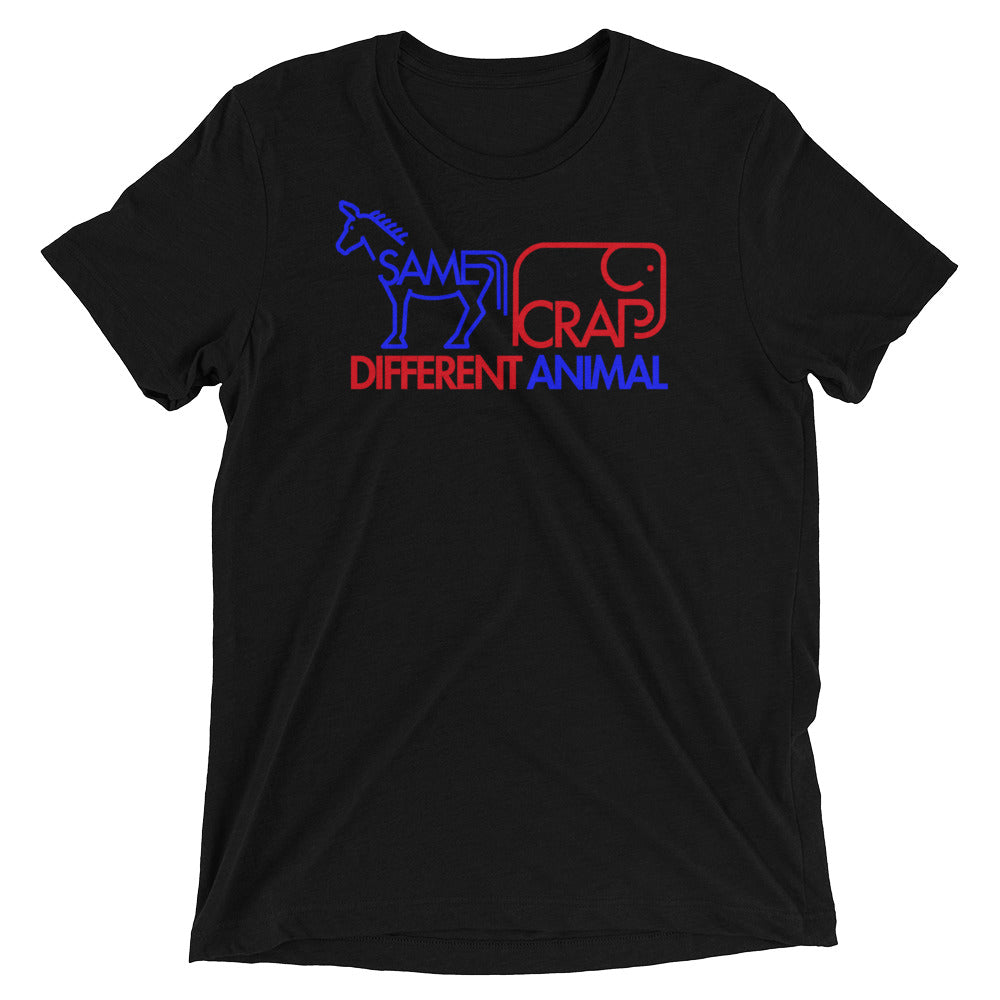 Same Crap Different Animal Tri-Blend T-Shirt