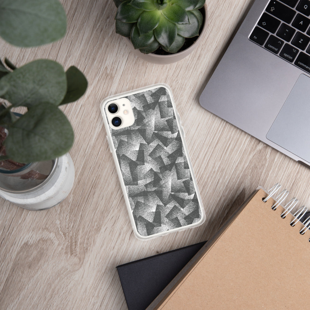 Stippled Abstraction iPhone Case