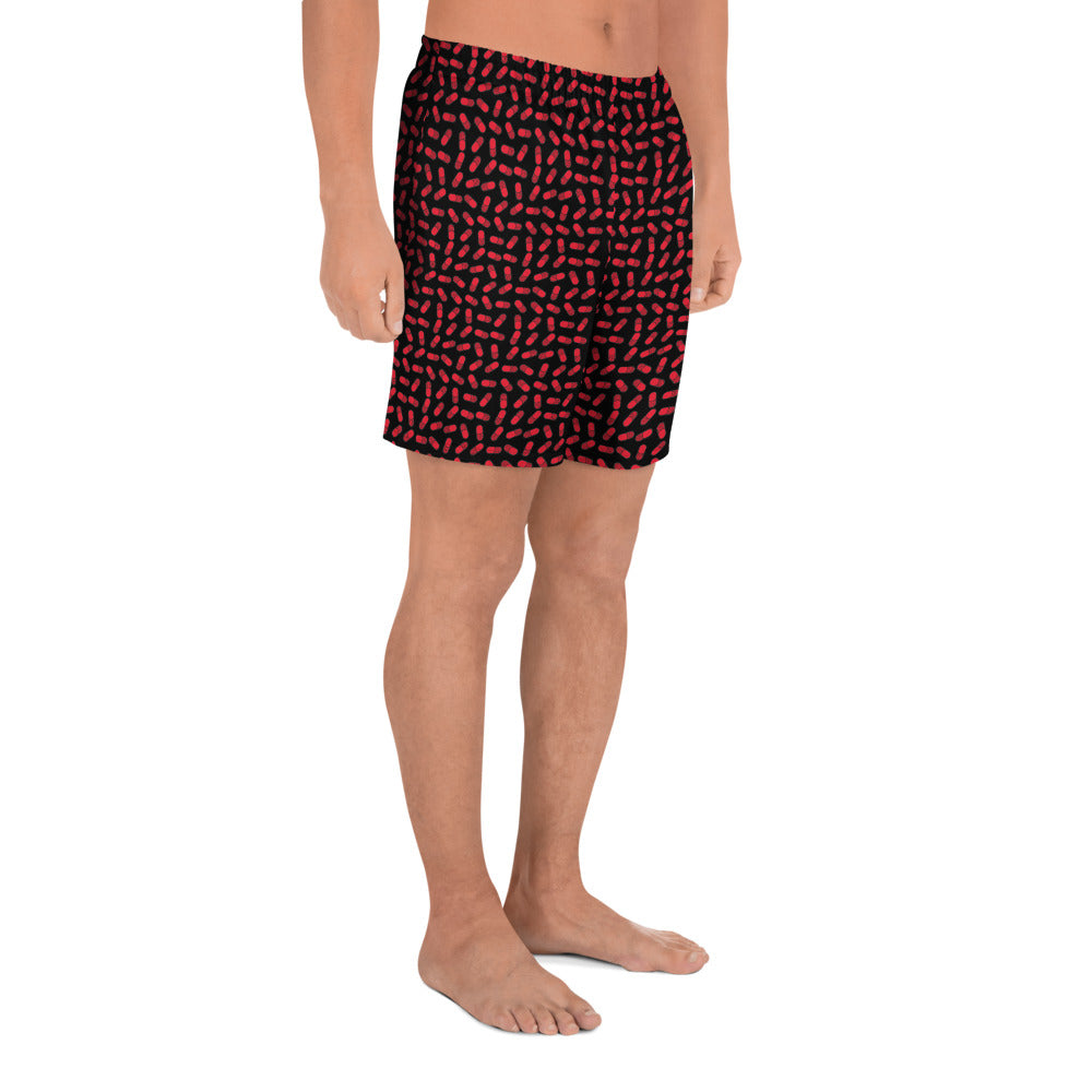Red Pill Men's Athletic Long Shorts