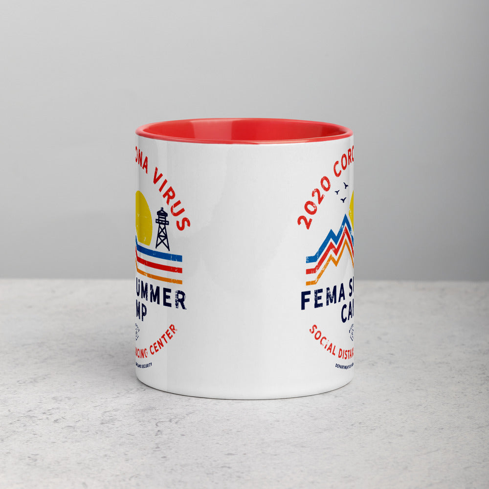 2020 FEMA SUMMER CAMP Social Distancing Center Mug