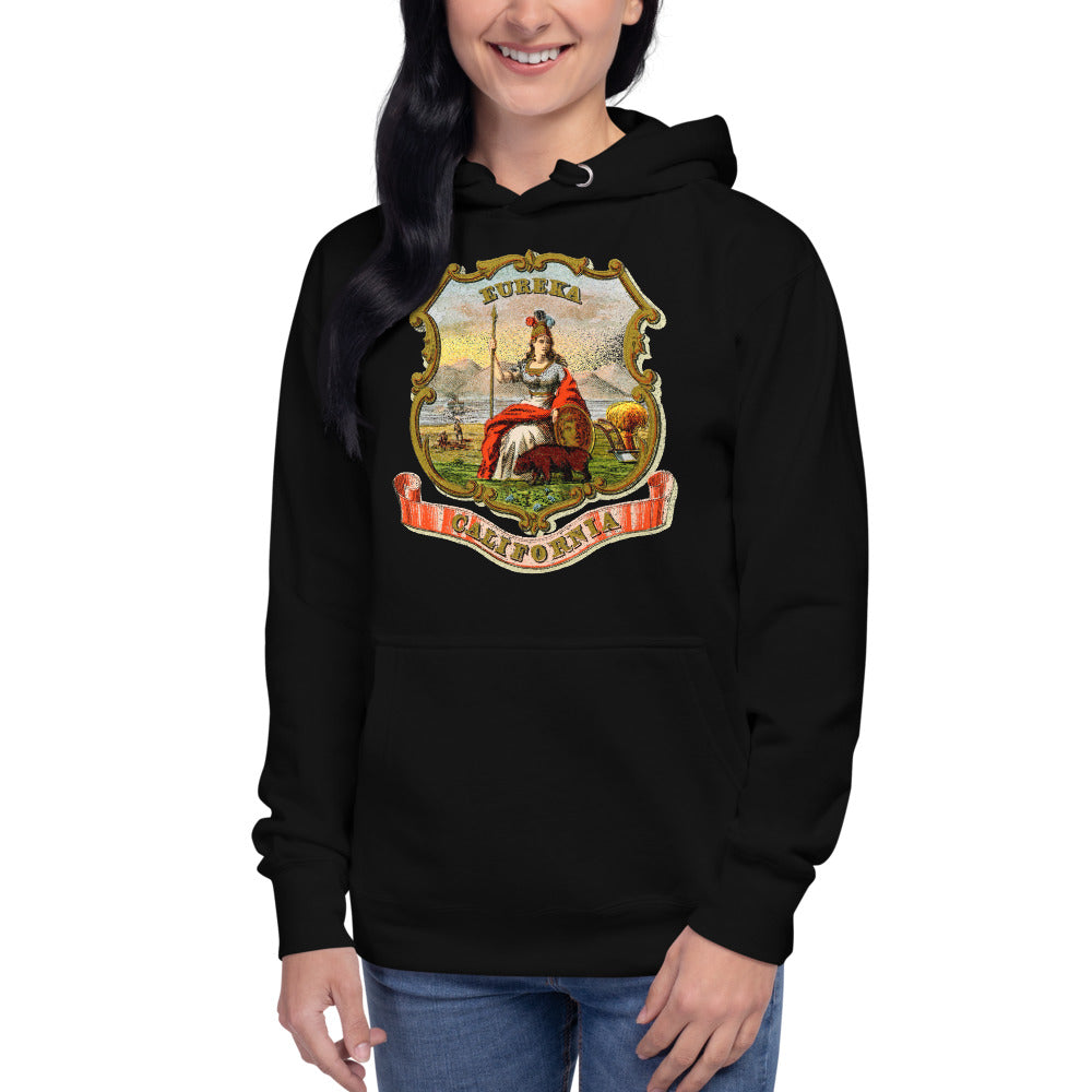 Eureka California State Seal Unisex Hoodie