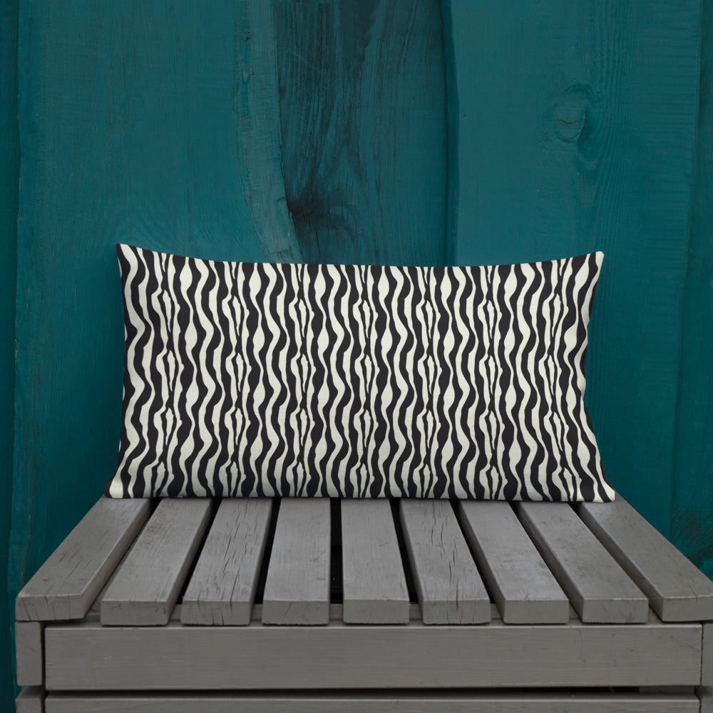 Zebra Print Throw Pillows