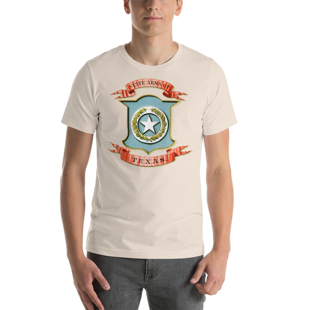 Texas State 1876 Coat of Arms Unisex T-Shirt