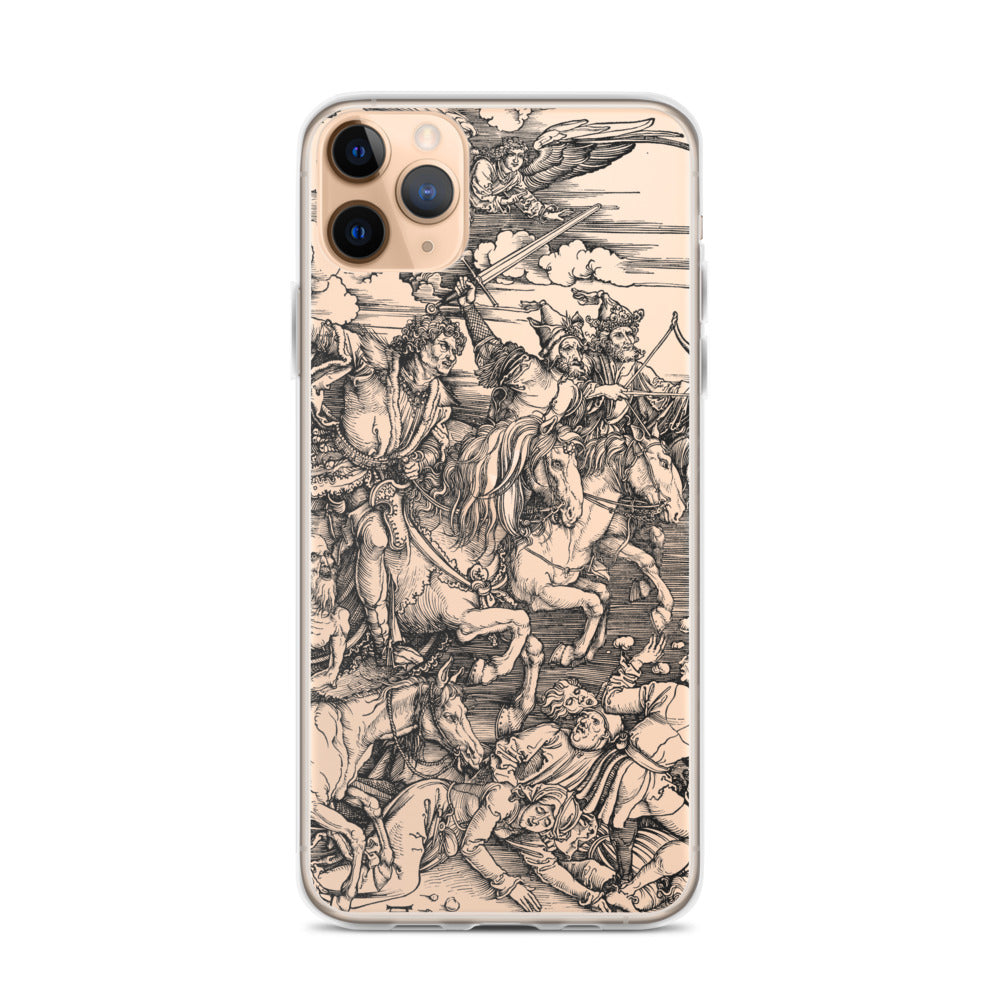 Albrecht Dürer Four Horsemen of the Apocalypse iPhone Case