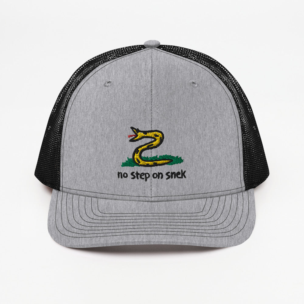 No Step On Snek Trucker Cap