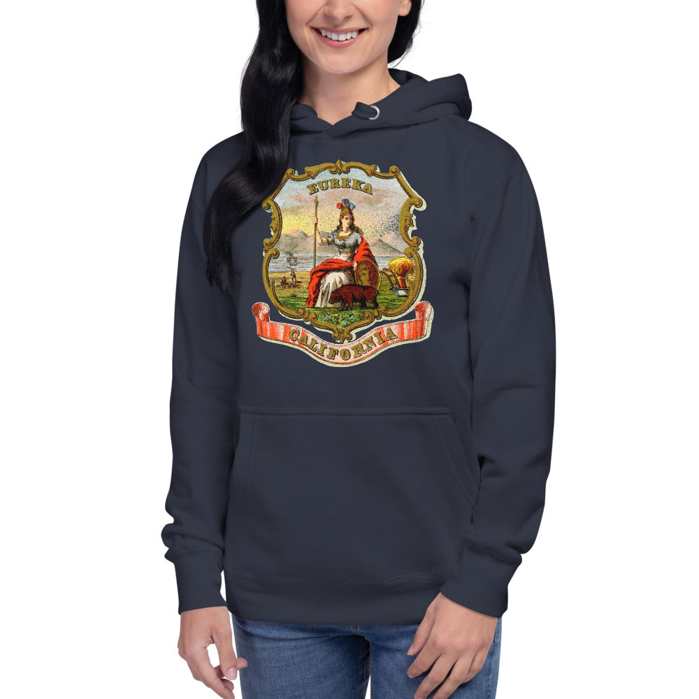 Eureka California State Seal Unisex Hoodie