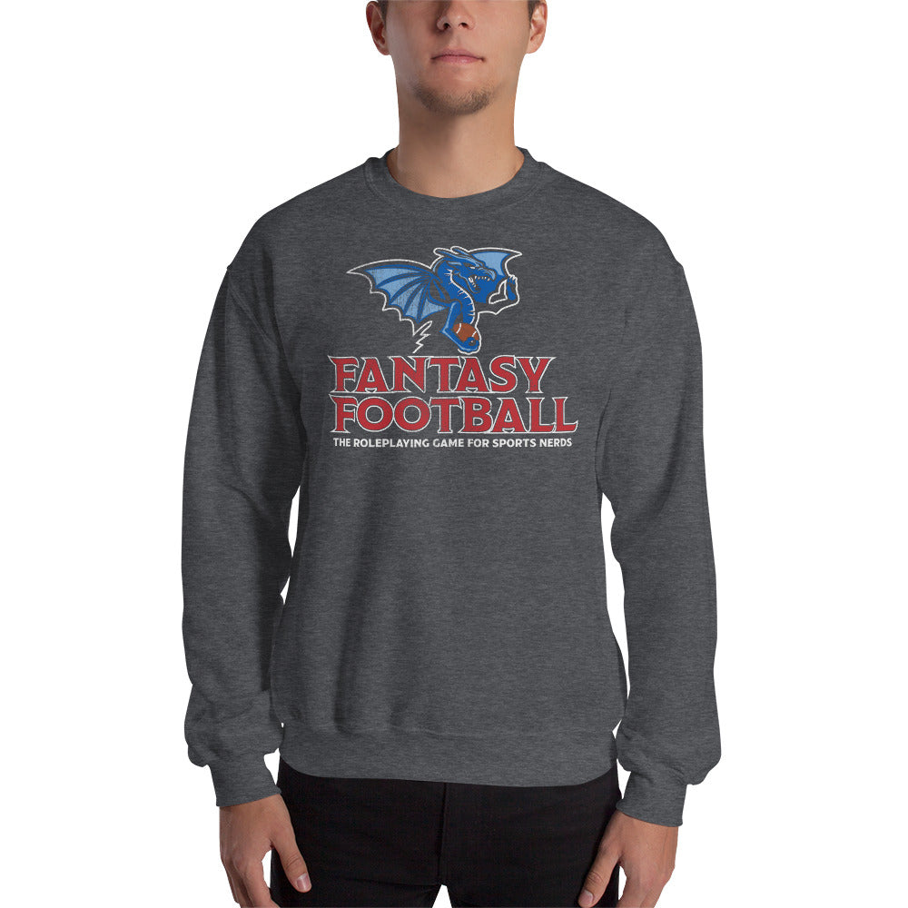 Fantasy Football Roleplaying The Game for Sports Nerds Crewneck Sweatshirt