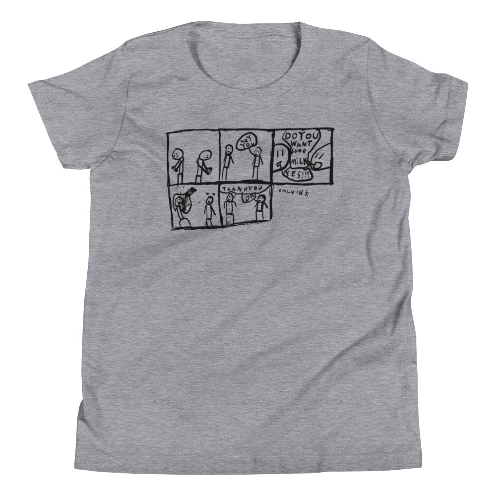 Do You Want Some Milk Youth Short Sleeve T-Shirt