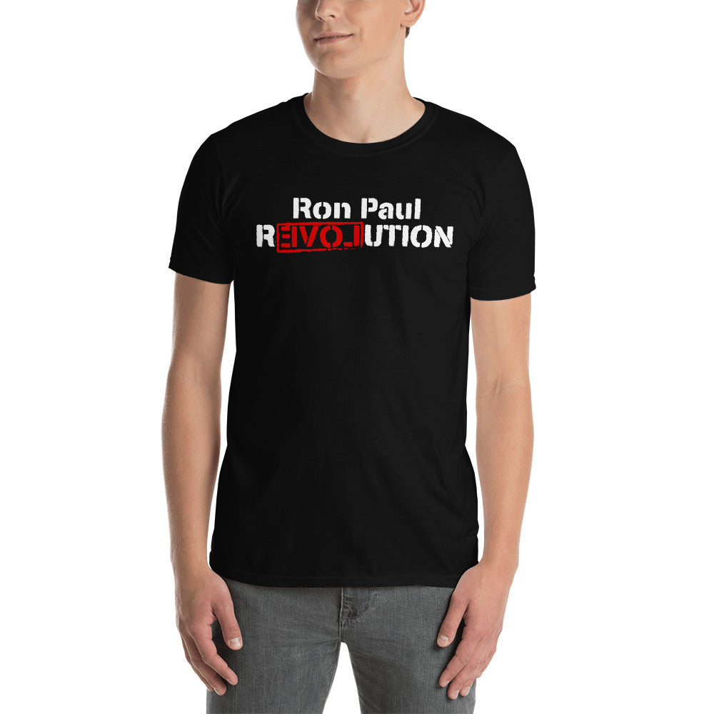 Ron Paul Revolution Commemorative Presidential Campaign Short-Sleeve Unisex T-Shirt