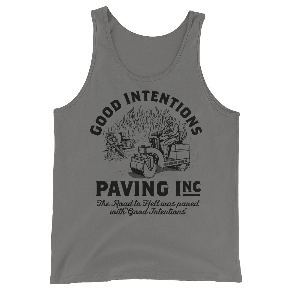 Good Intentions Paving Company Tank Top