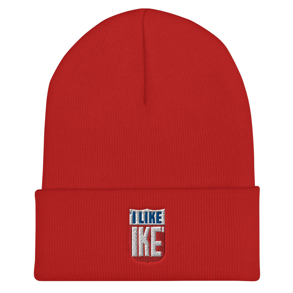 I Like IKE Cuffed Beanie