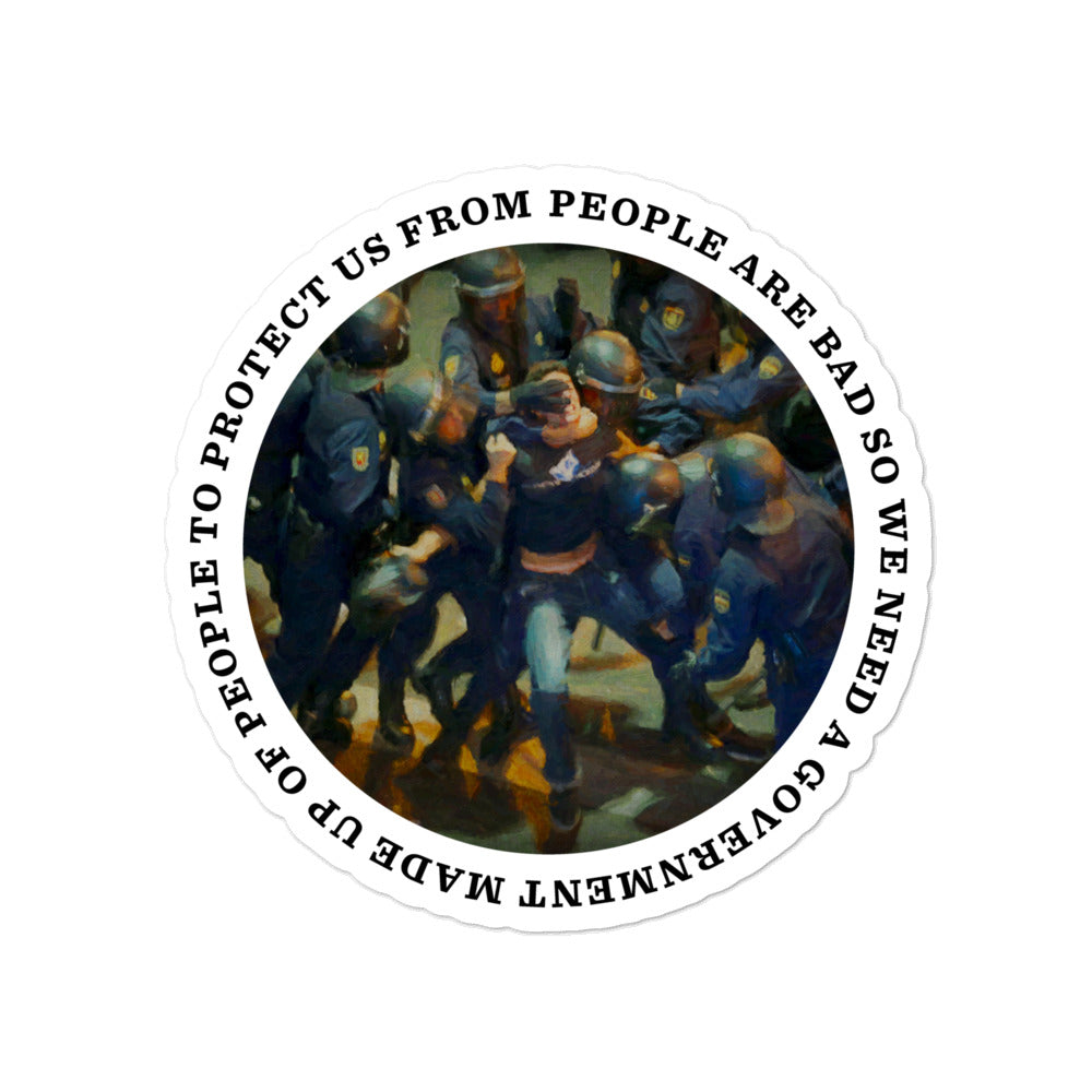 Circular Logic State Sticker