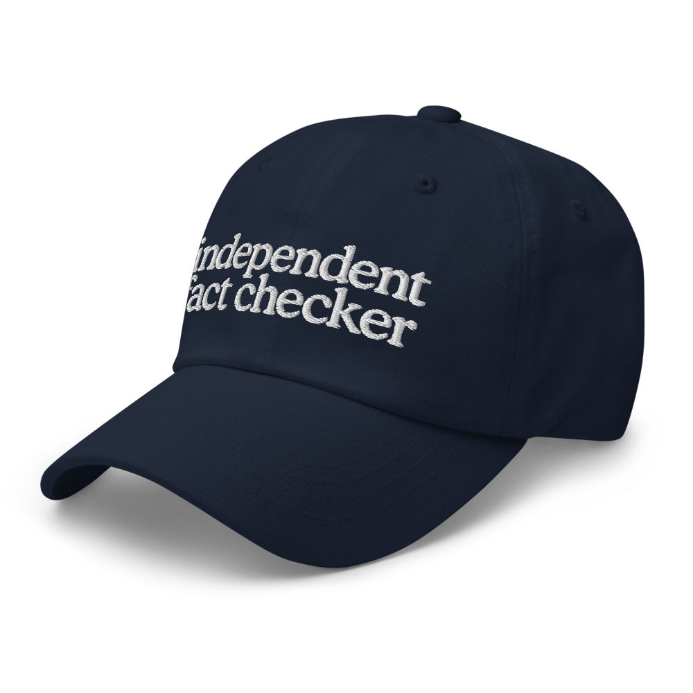 Independent Fact Checker Dad hat